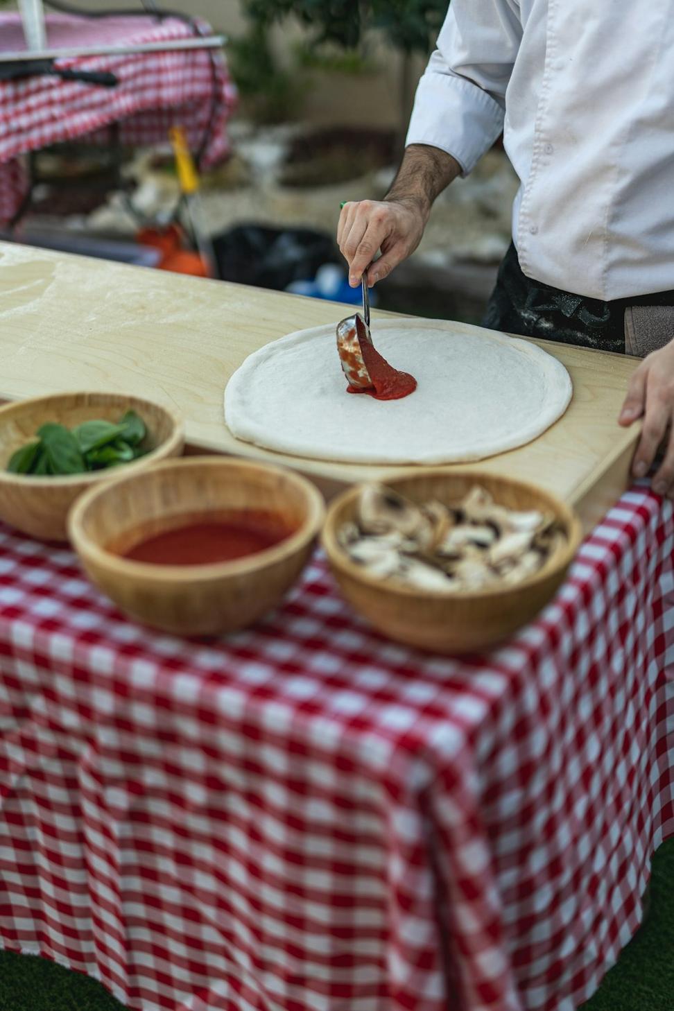 Chef Preparing Dish
